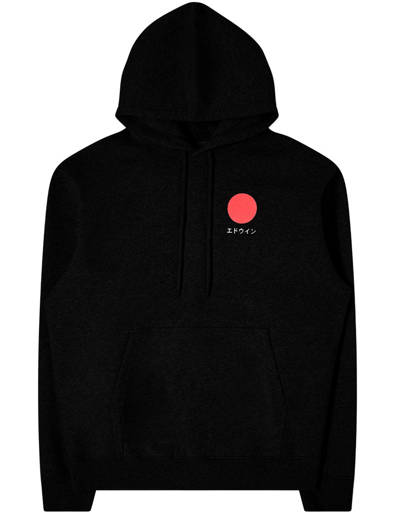 Edwin Japanese Sun Hoodie Sweat Black