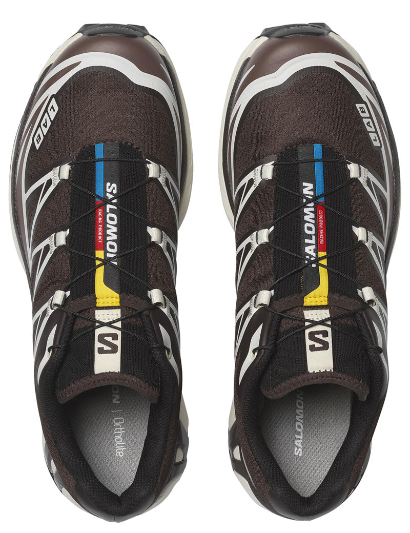 Salomon XT-6 Trainers Black Coffee Roast Vanilla