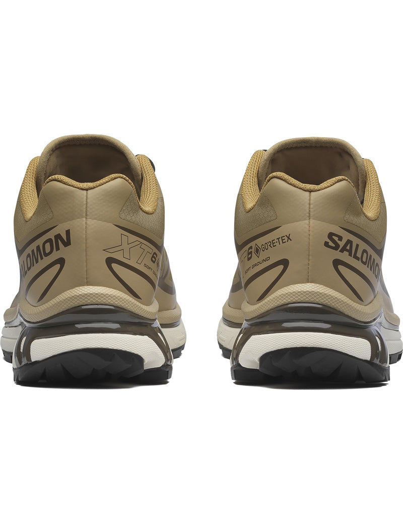 Salomon XT-6 GTX Waterproof Trainers Kelp Wren Safari