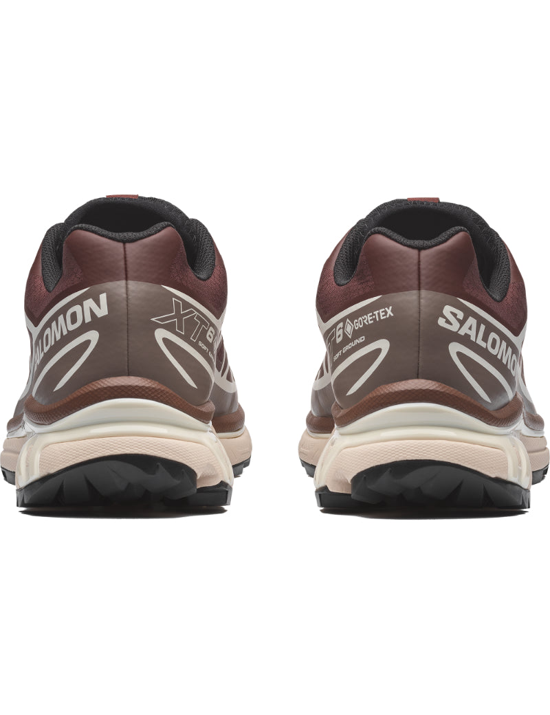 Salomon XT-6 LAB GTX GORE-TEX Trainers Bitter Chocolate, Iron & Vanilla Ice Heel