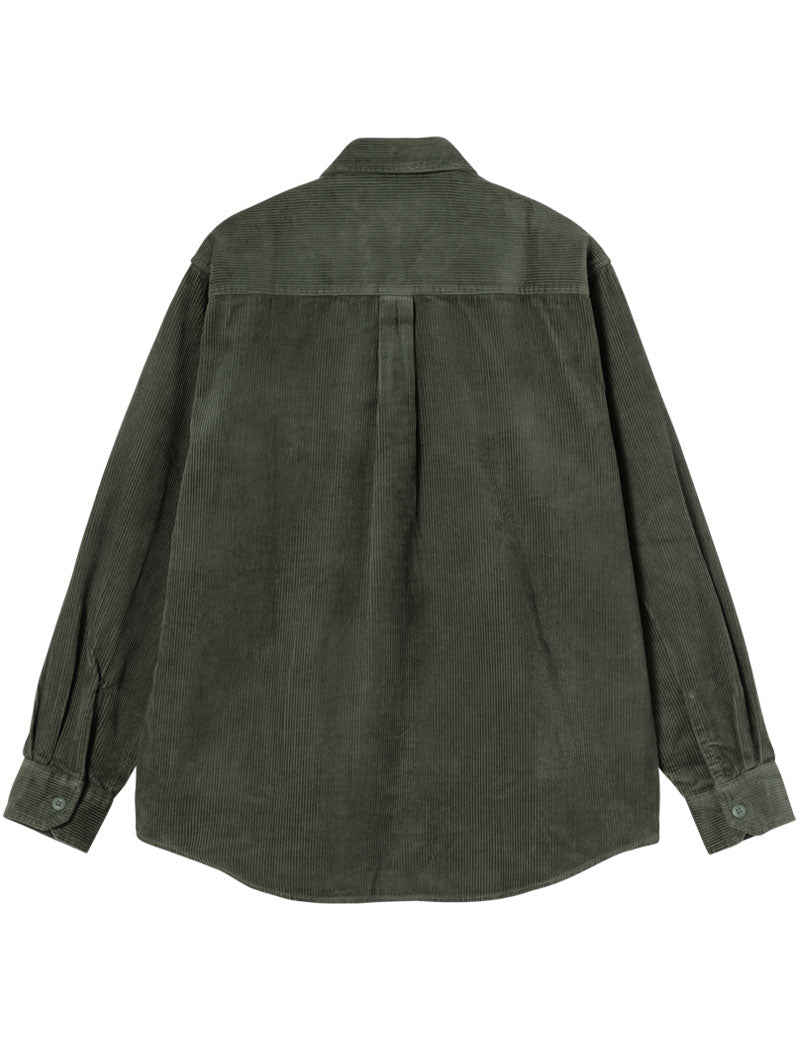 Carhartt Wip Flint Cord Long Sleeve Shirt Opuntia