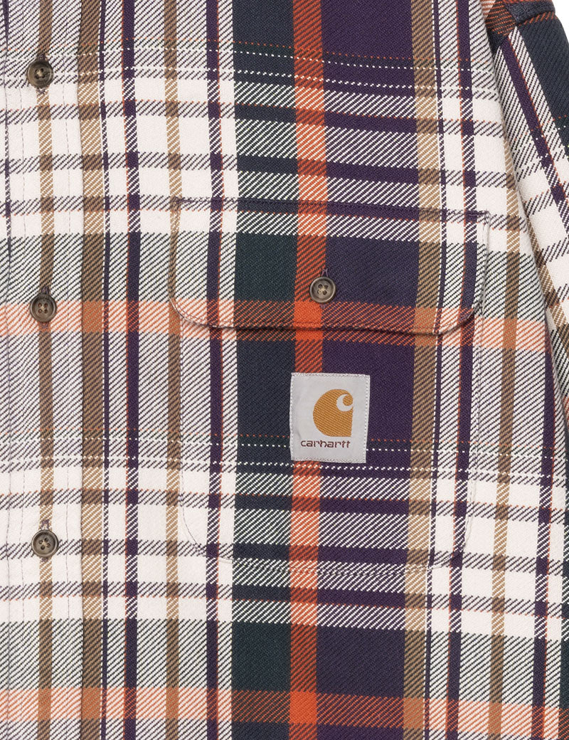 Carhartt Wip Long Sleeve Tamblyn Shirt Tamblyn Check Lokers