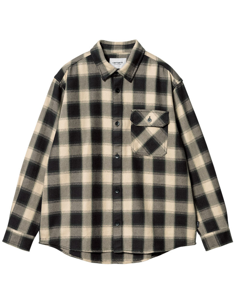 Carhartt WIP Witten Long Sleeve Shirt Witten Check Wall