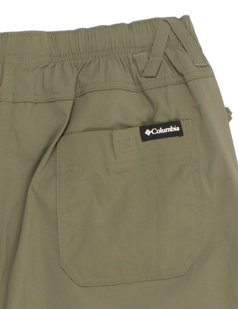 Columbia Landroamer Scout Shorts Stone Green Pocket Detail