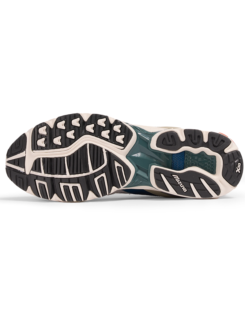 Mizuno Wave Rider 10 Trainers Harbor Mist, Dawn Blue, Sailor Blue Sole View