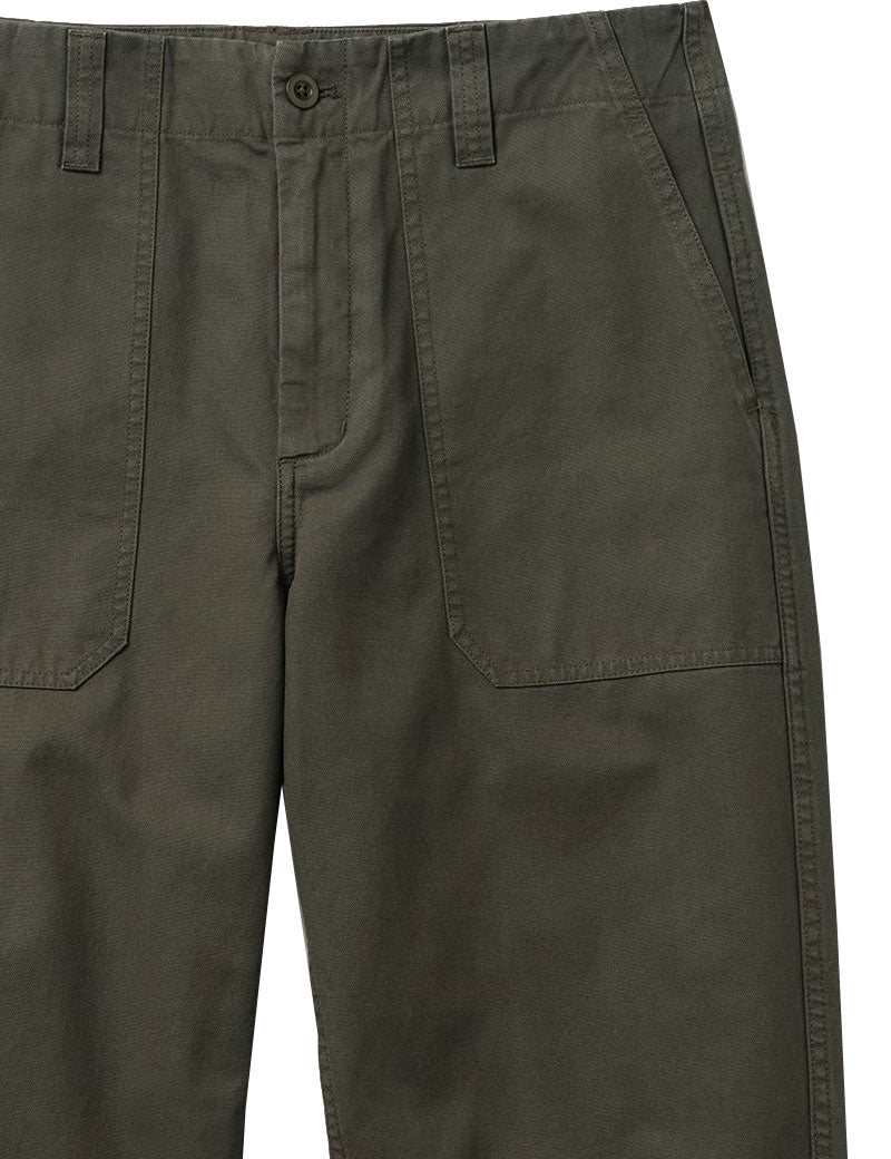 Toast Rory Carpenter Canvas Trousers Dark Olive