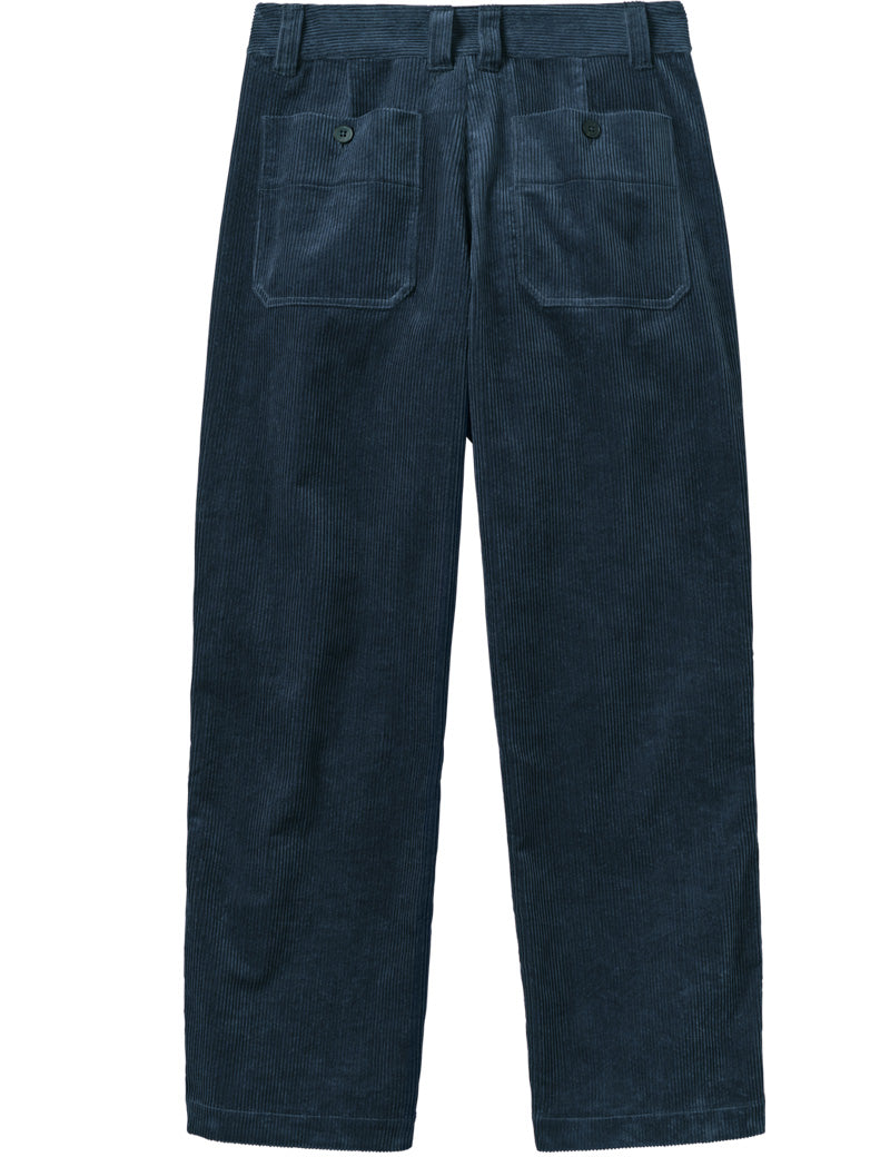 Toast Rory Cotton Cord Trousers Dusty Navy