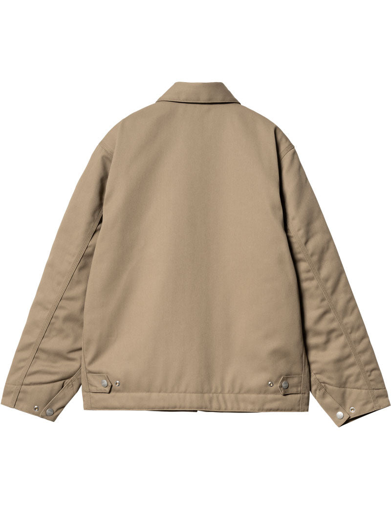 Carhartt WIP Module Script Jacket Leather Black Rigid