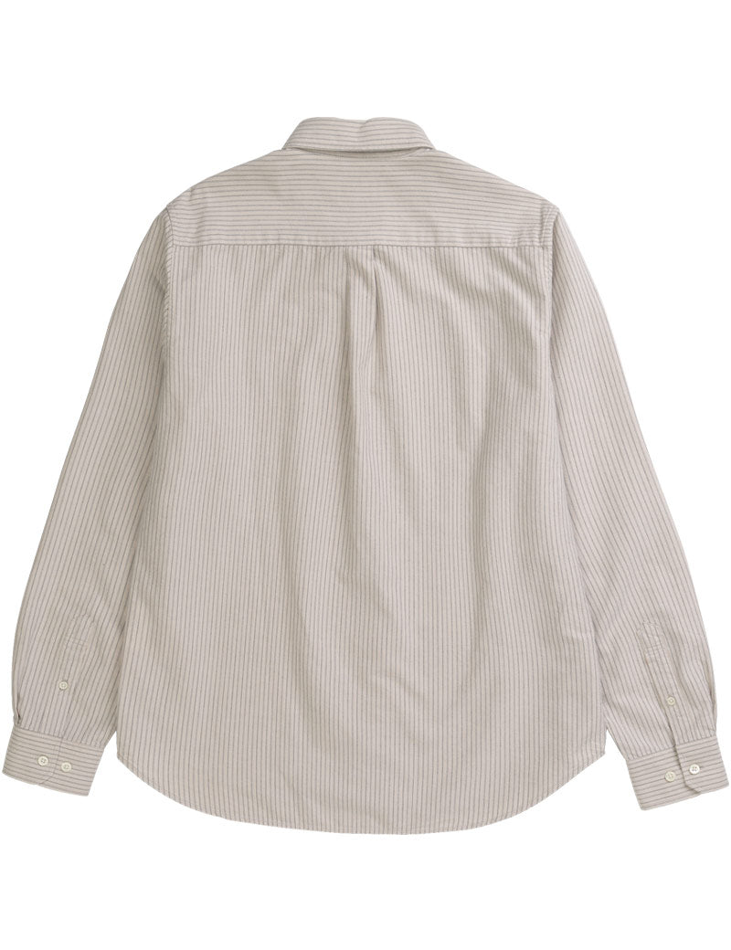 Norse Projects Norse Standard Oxford BD Shirt Dark Dust Green Back View