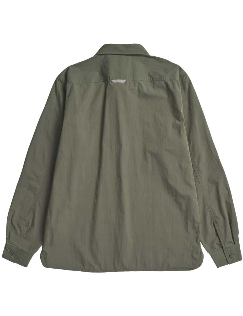 Norse Projects Silas Tech Poplin Shirt 2.0 Ivy Green