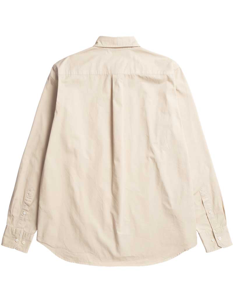 Norse Projects Algot Twill Shirt Oatmeal