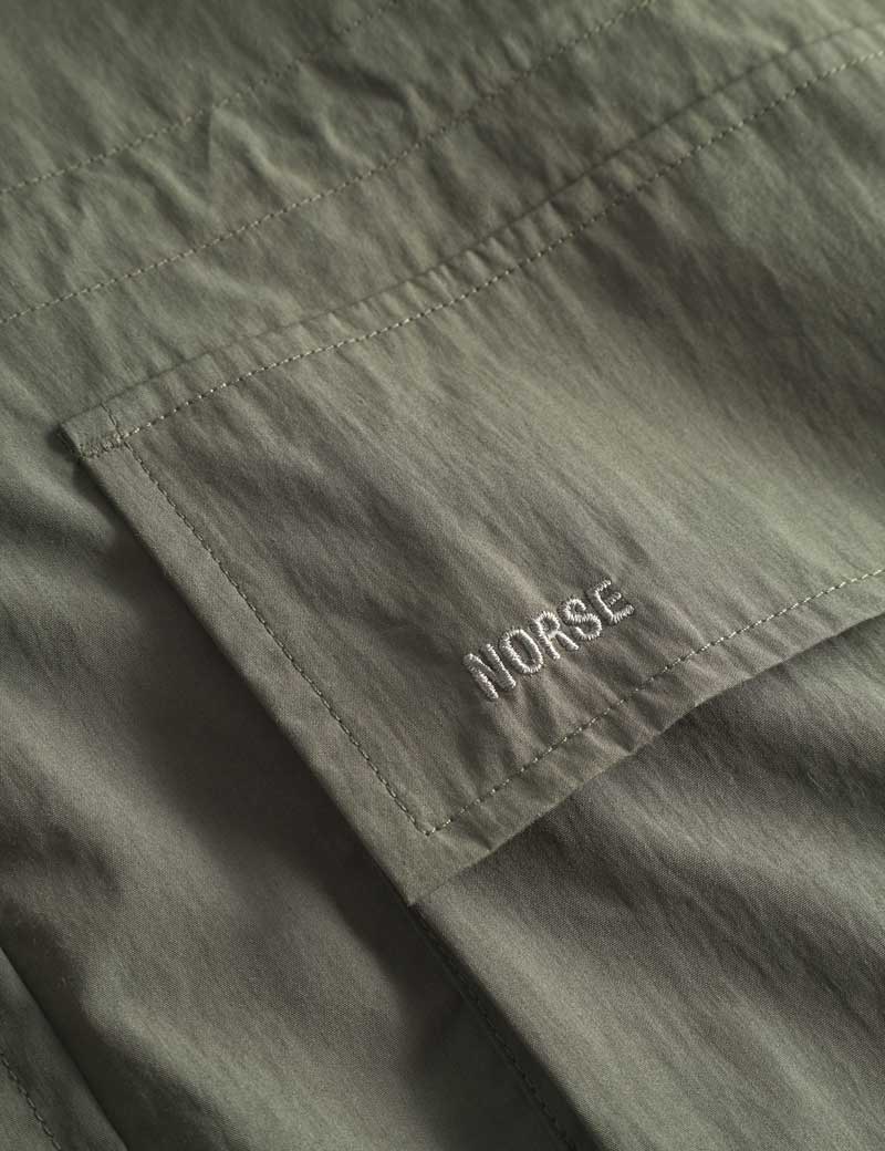 Norse Projects Herluf Tech Poplin Jacket Ivy Green