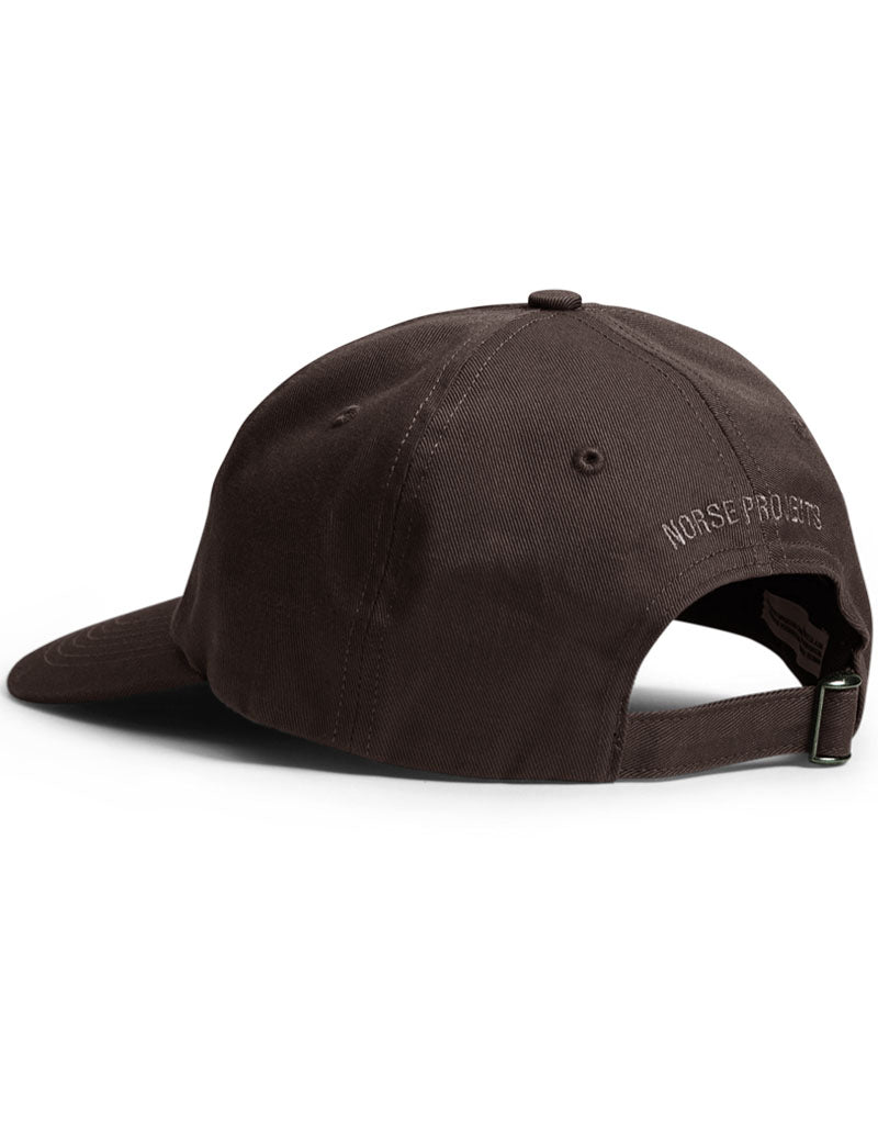 Norse Projects Twill Sports Cap Espresso