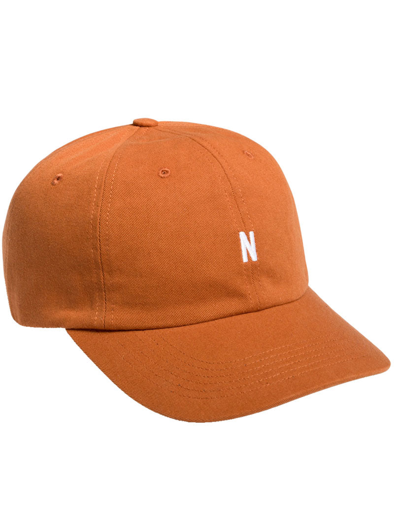 Norse Projects Twill Sports Cap Burnt Ochre