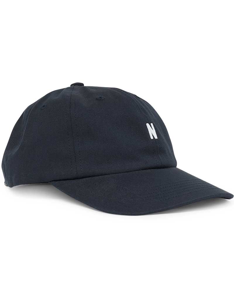 Norse Projects Twill Sports Cap Dark Navy