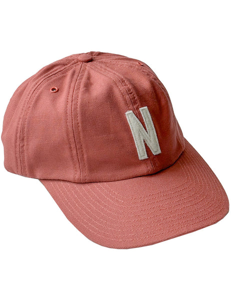 Norse Projects Light Canvas Felt N 8 Panel Cap Cowhide | Uniform