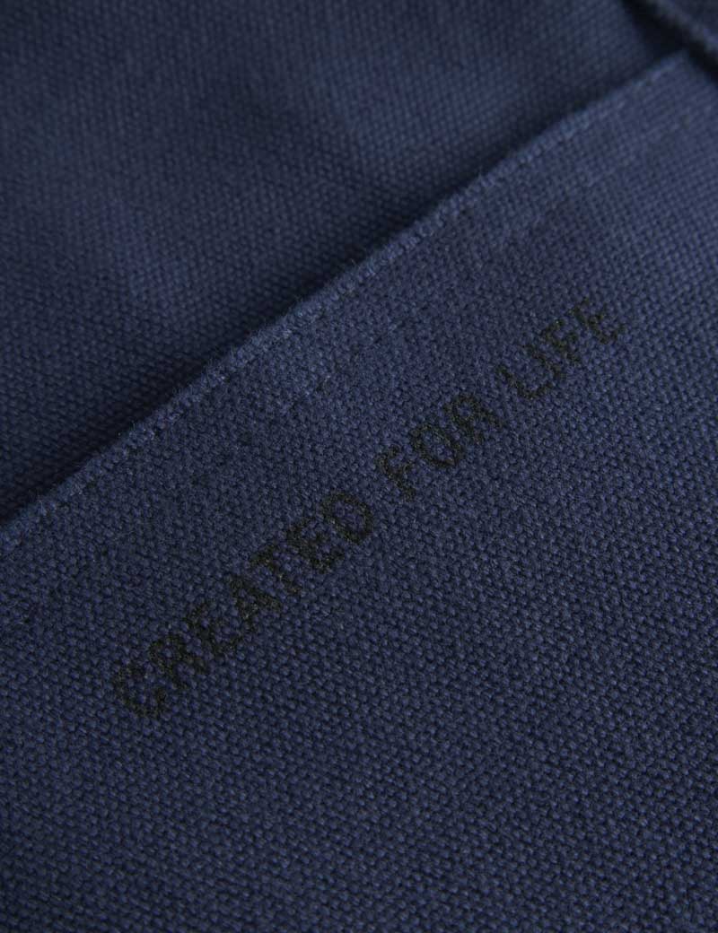 Norse Projects Stefan Cotton Canvas Bag Dark Navy