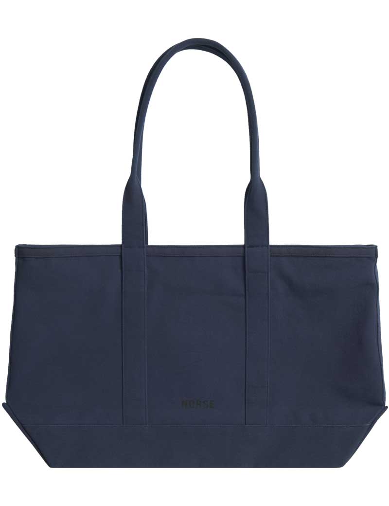 Norse Projects Stefan Cotton Canvas Bag Dark Navy