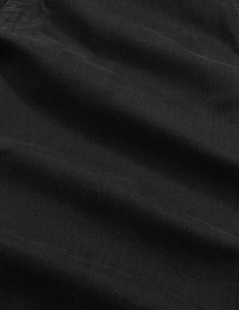 NN07 Aden Chino Black Front Fabric