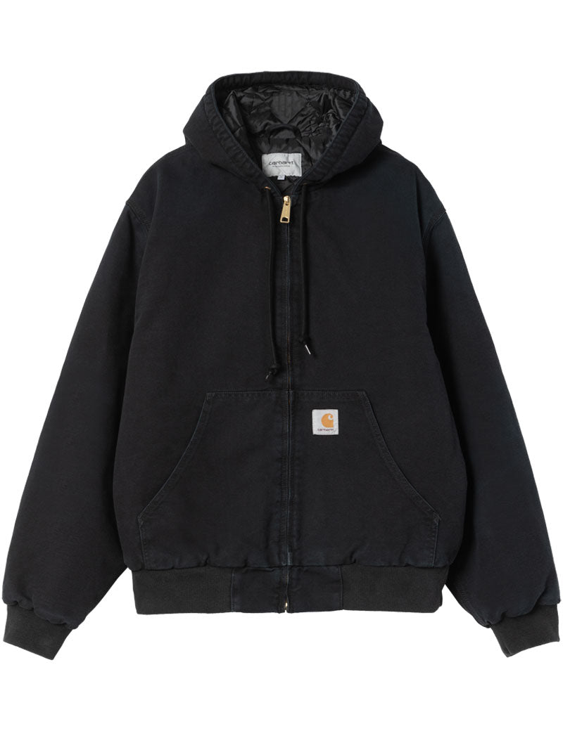 Carhartt WIP OG Active Jacket Black Stone Canvas