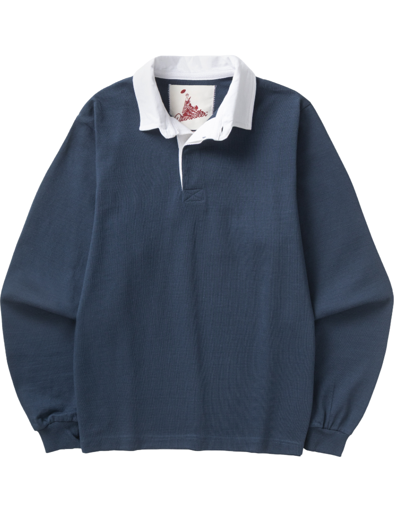 Opensider Classic Rugby Shirt Navy Front