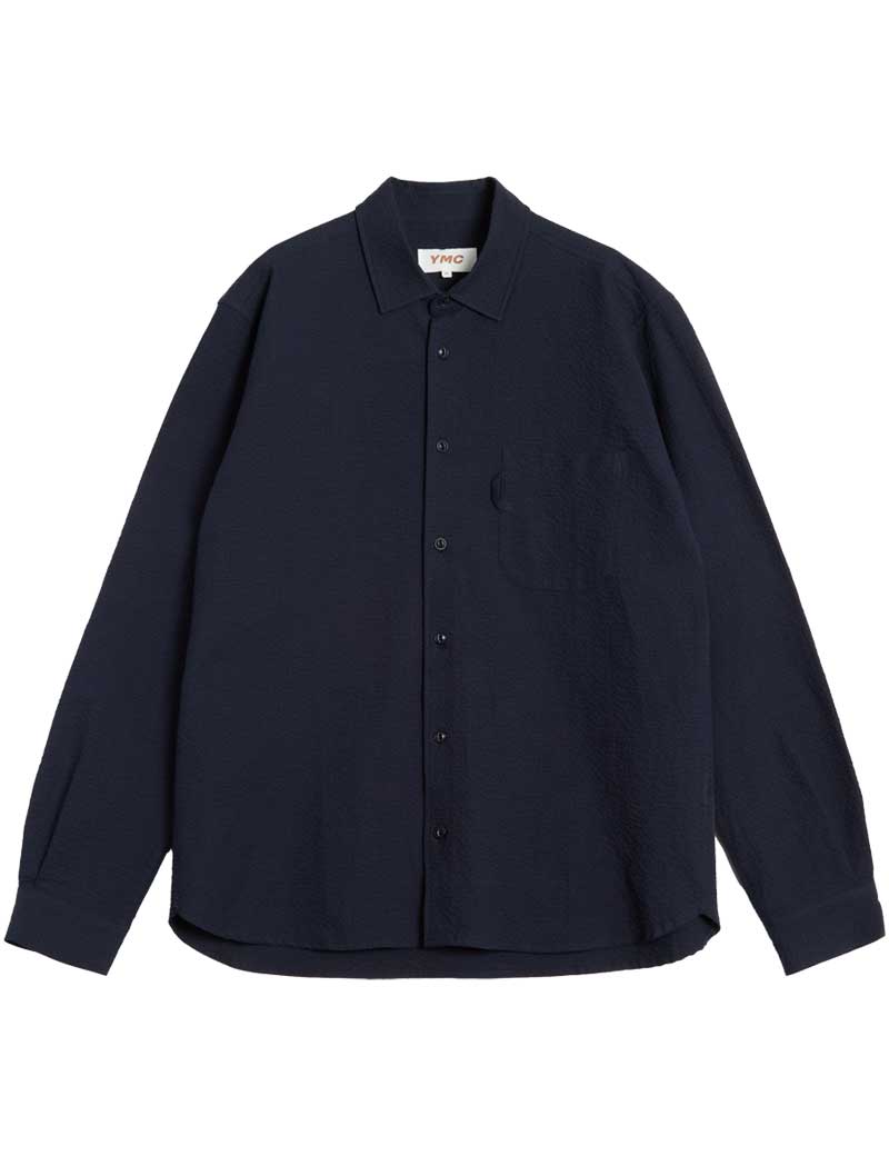 YMC Earth Curtis Shirt Navy