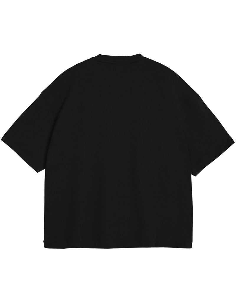 YMC Triple T-Shirt Black Back View