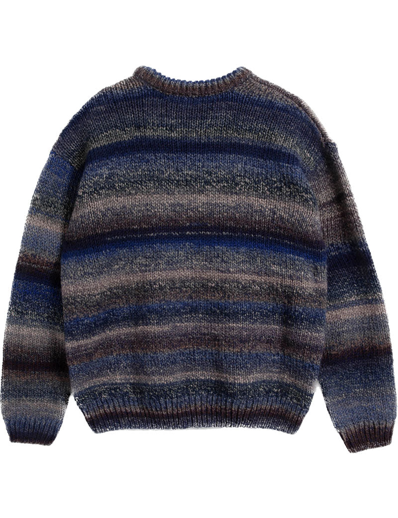 YMC Undertones Boxy Crew Neck Blue