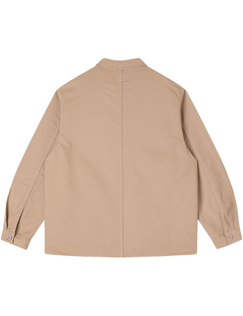 Stan Ray Painters Pop Over Shirt Khaki Bedford