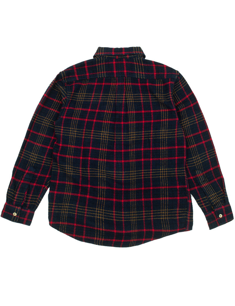 Pendleton Big Pocket Check Shirt Navy Red