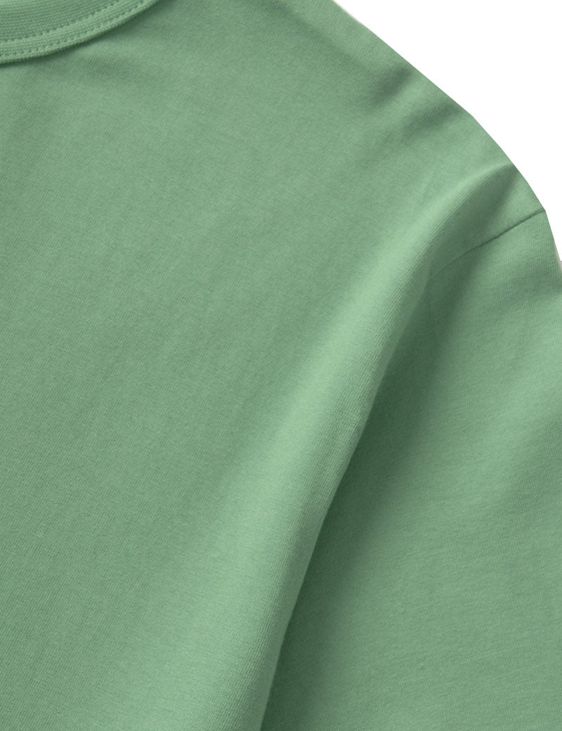 Power Goods Archive T-Shirt Pine Fabric Detail