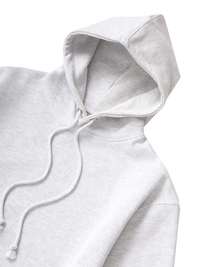 Power Goods Loopback Hoodie Ash Hood Detail