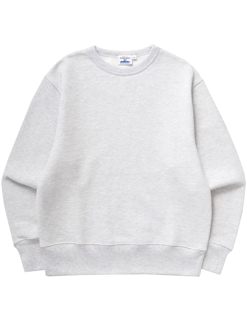 Power Goods Loopback Crewneck Sweatshirt Ash