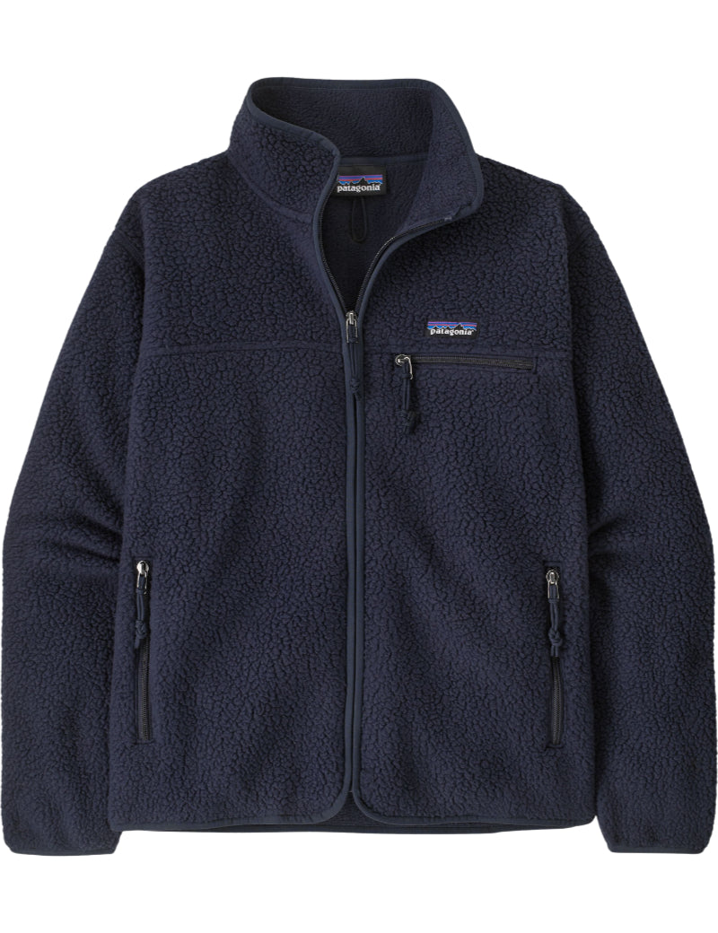 Patagonia Women's Retro Pile Jacket Sunken Blue Front