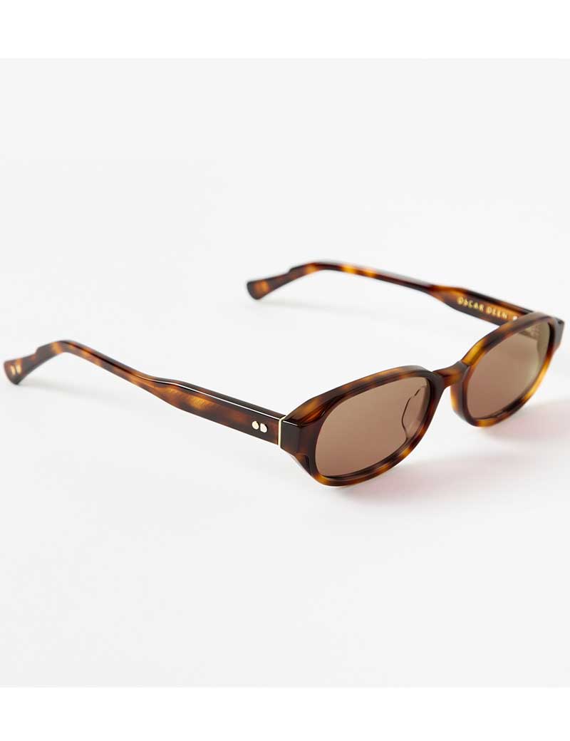 Oscar Deen Pellerin Sunglasses Tortoise Sunset Orange