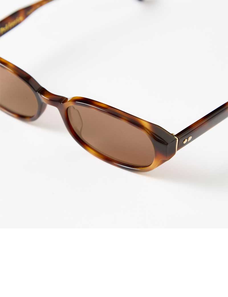 Oscar Deen Pellerin Sunglasses Tortoise Sunset Orange