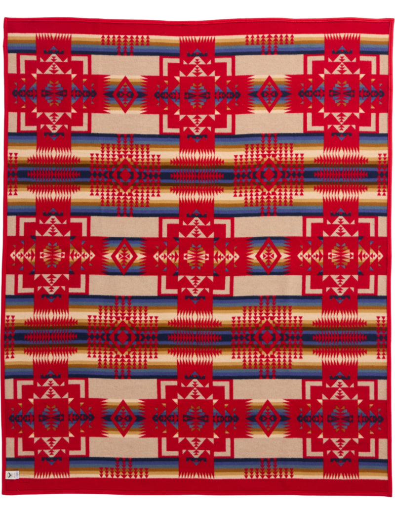Pendleton Chief Joseph Blanket Scarlet Back