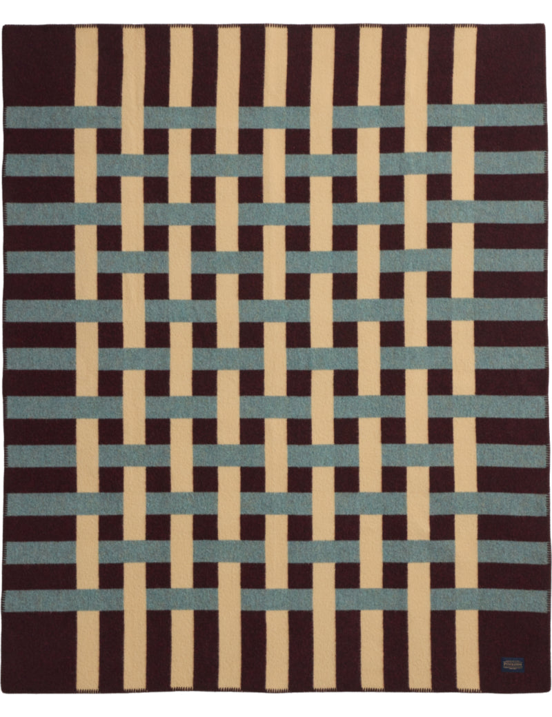 Pendleton Contemporary Napped Throw Davis Back