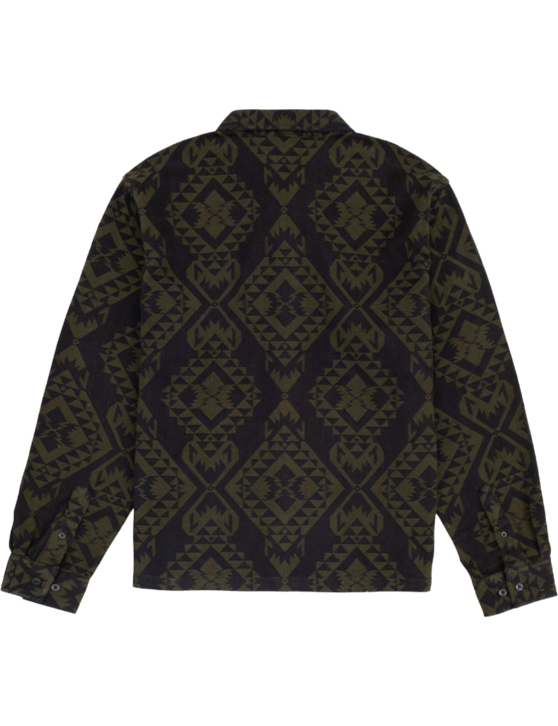 Pendleton La Pine Shirt Echo Bay Dusty Blue Back