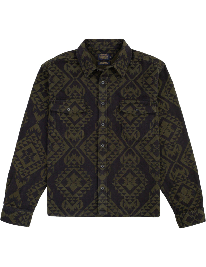 Pendleton La Pine Shirt Echo Bay Dusty Blue Front
