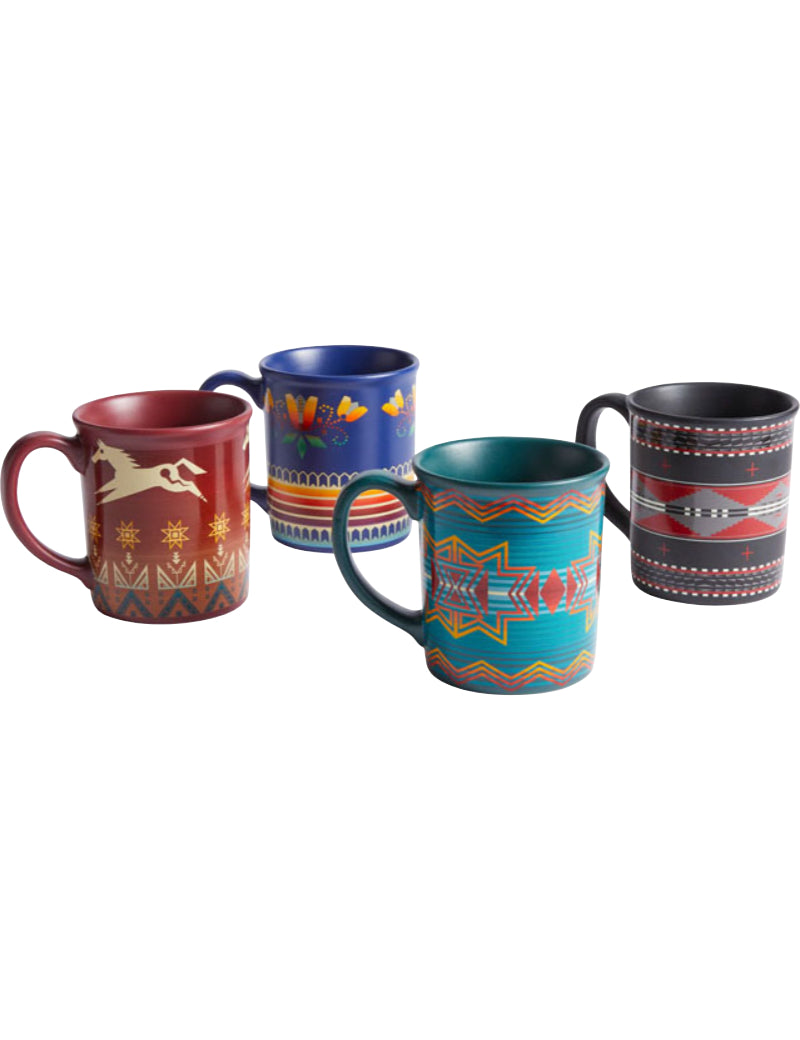 Pendleton The College Fund Mug Set of 4 #3 Design