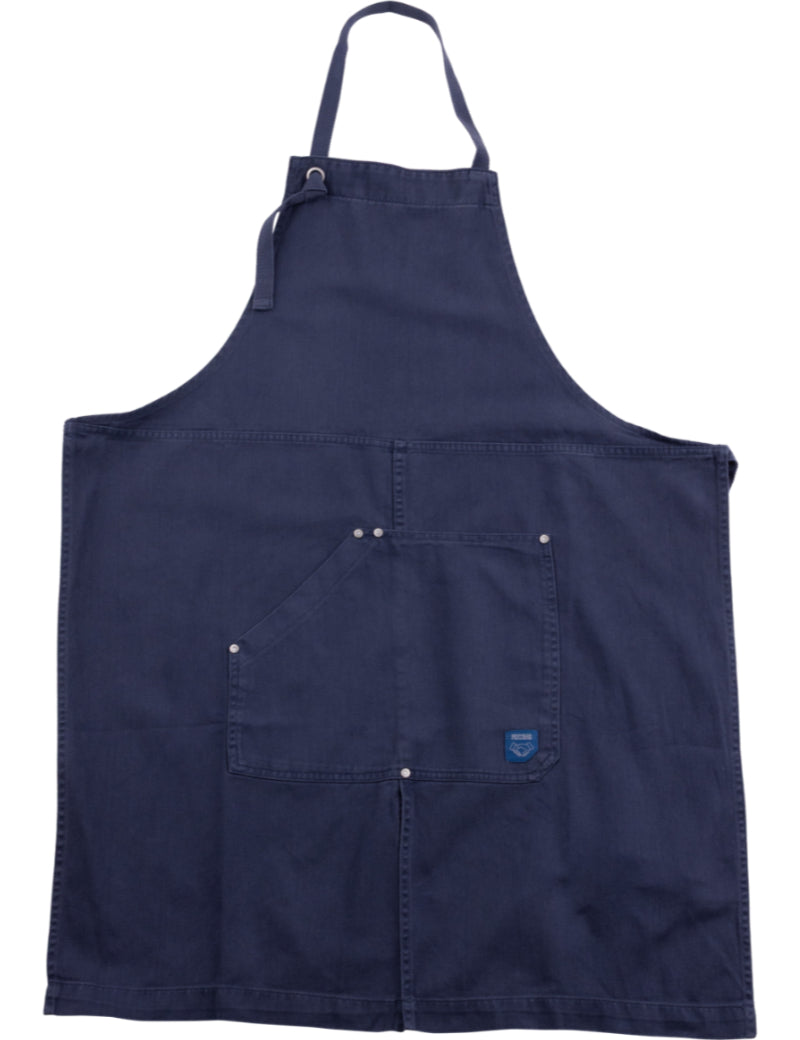 Pexwear Chefs Apron Deep Blue Front