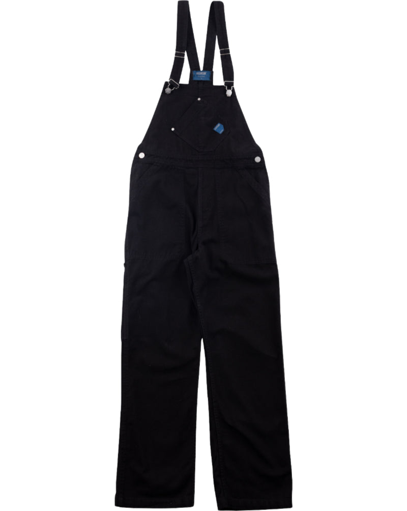 Pexwear Dungaree Twill Black Front