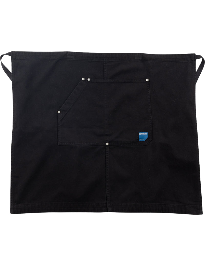 Pexwear Stewards Apron Black Front