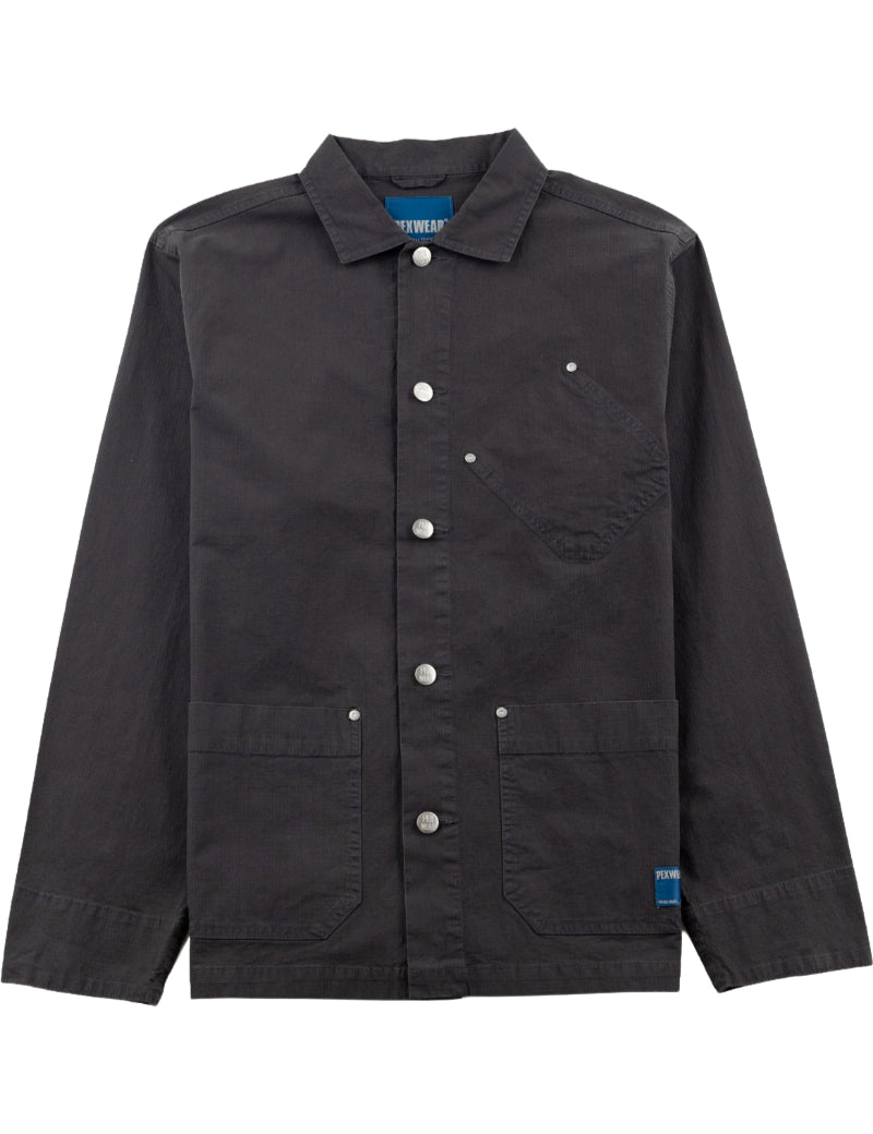 Pexwear Tradesman Jacket Ripstop Dark Grey Front
