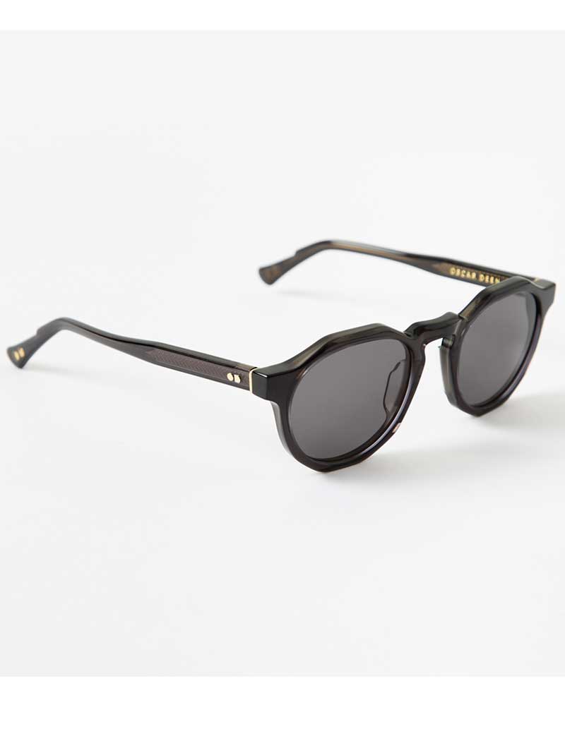 Oscar Deen Pinto Sunglasses Smoke Night Black