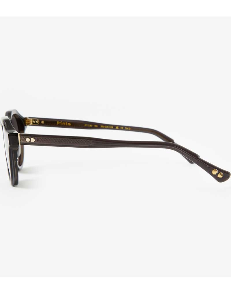 Oscar Deen Pinto Sunglasses Smoke Night Black