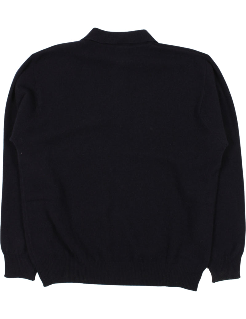 Pittari Polo Sweater Navy Back