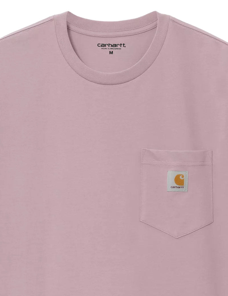 Carhartt WIP S/S Pocket T-Shirt Hortensia Pocket Detail