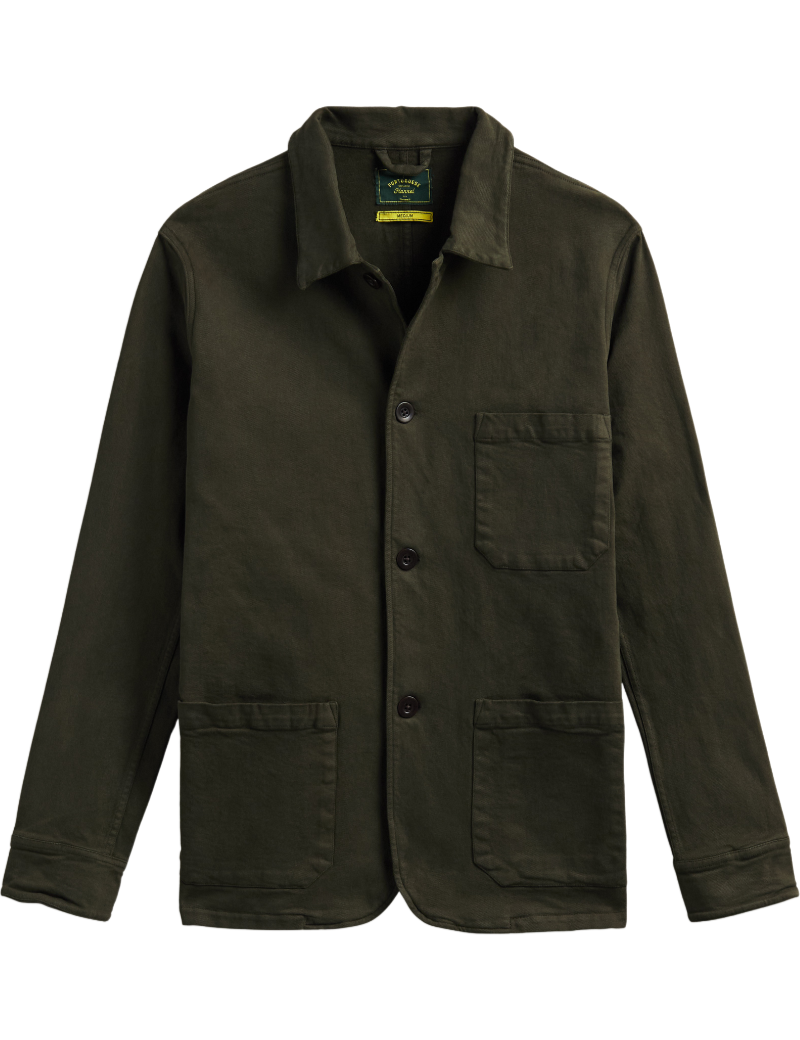 Portuguese Flannel AW Labura Jacket Olive Front
